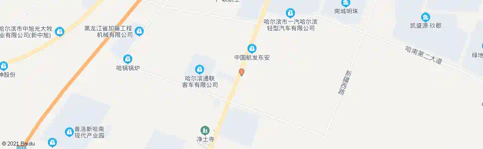 哈尔滨中航机电_公交站地图_哈尔滨公交_妙搜公交查询2025