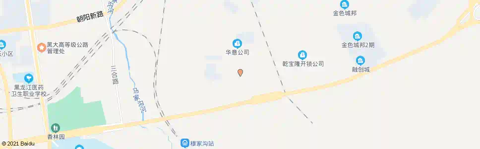 哈尔滨穆家沟村_公交站地图_哈尔滨公交_妙搜公交查询2025