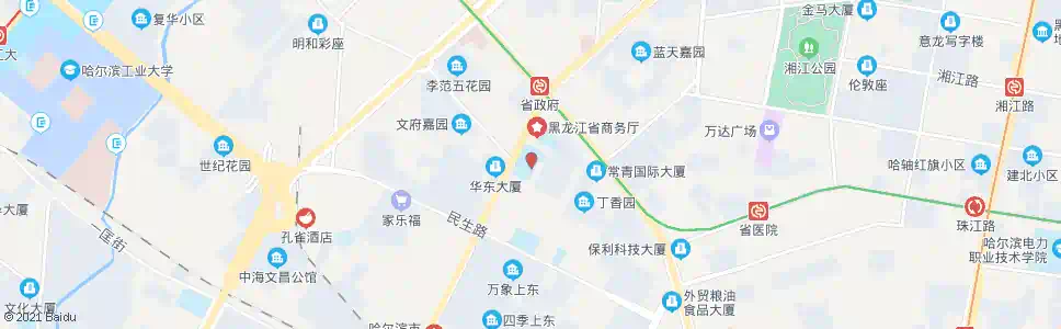 哈尔滨98中学_公交站地图_哈尔滨公交_妙搜公交查询2025
