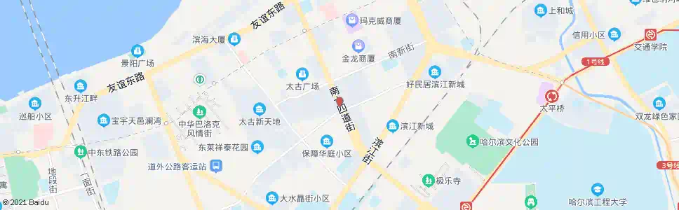 哈尔滨南勋十四道街_公交站地图_哈尔滨公交_妙搜公交查询2025