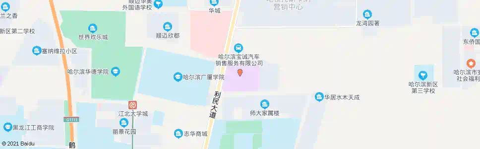 哈尔滨杉杉奥特莱斯_公交站地图_哈尔滨公交_妙搜公交查询2025