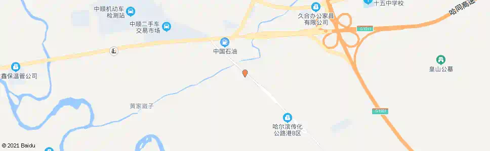 哈尔滨百菜村_公交站地图_哈尔滨公交_妙搜公交查询2025