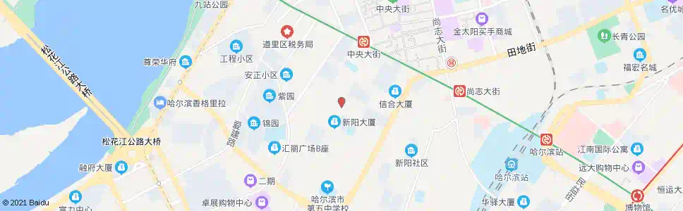 哈尔滨安国街_公交站地图_哈尔滨公交_妙搜公交查询2025