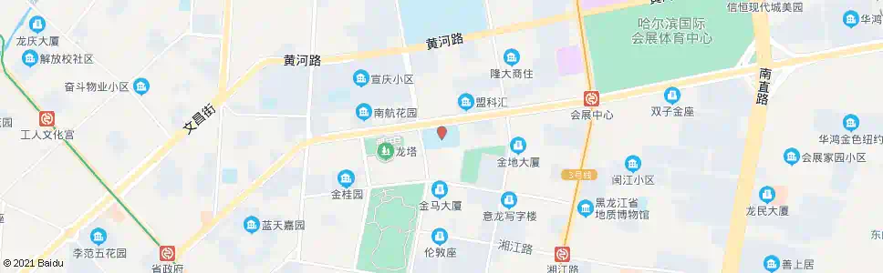 哈尔滨林大图书馆_公交站地图_哈尔滨公交_妙搜公交查询2025