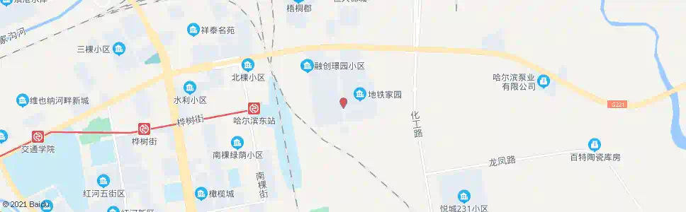 哈尔滨哈东新区_公交站地图_哈尔滨公交_妙搜公交查询2025