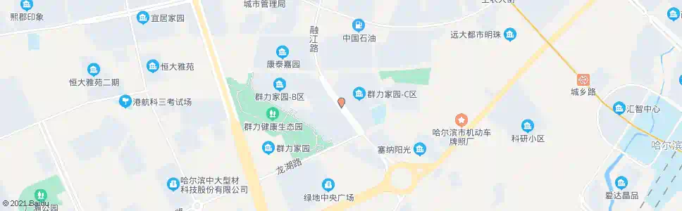 哈尔滨融江路_公交站地图_哈尔滨公交_妙搜公交查询2025