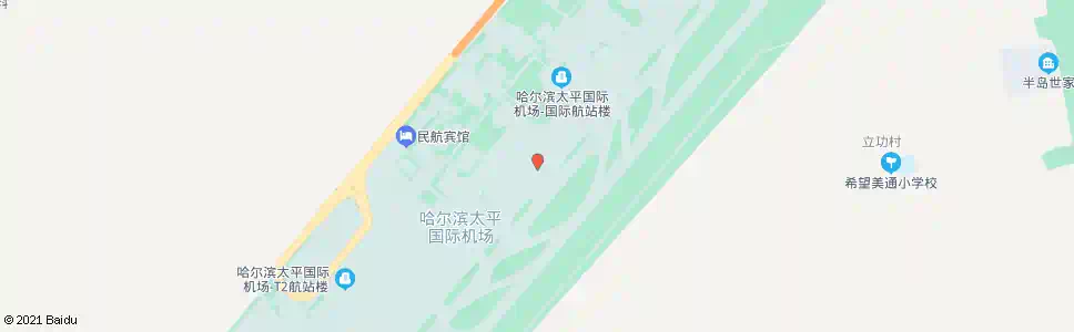哈尔滨哈尔滨太平机场_公交站地图_哈尔滨公交_妙搜公交查询2025