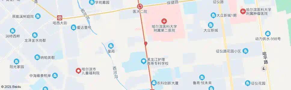 哈尔滨电影机厂_公交站地图_哈尔滨公交_妙搜公交查询2025