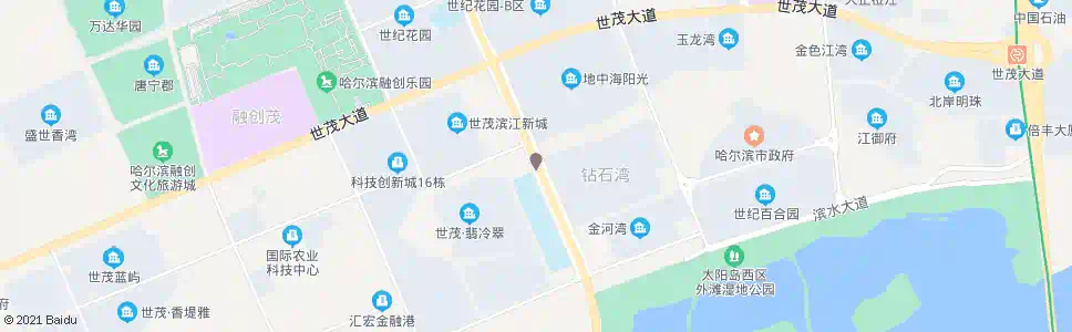 哈尔滨龙翔路与祥安南大街交口_公交站地图_哈尔滨公交_妙搜公交查询2025