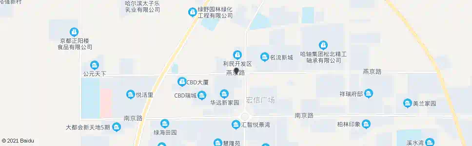 哈尔滨星辰热力_公交站地图_哈尔滨公交_妙搜公交查询2025