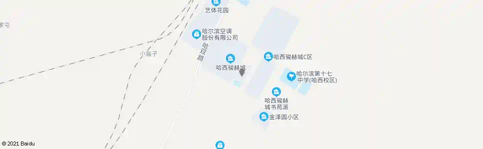 哈尔滨骏赫庄园_公交站地图_哈尔滨公交_妙搜公交查询2025