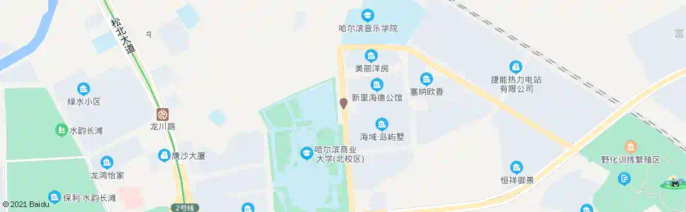 哈尔滨丁香大道_公交站地图_哈尔滨公交_妙搜公交查询2025