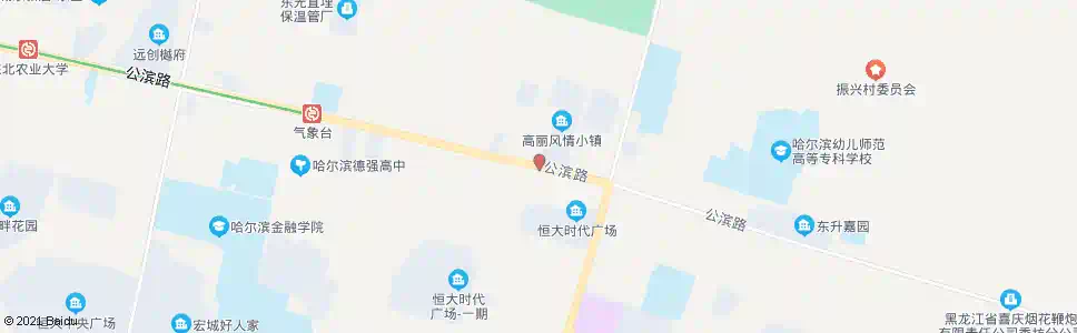 哈尔滨华义公司_公交站地图_哈尔滨公交_妙搜公交查询2025