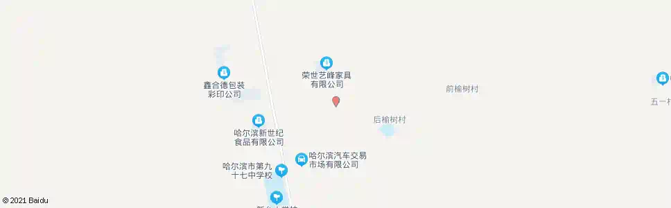哈尔滨新榆北一路_公交站地图_哈尔滨公交_妙搜公交查询2025