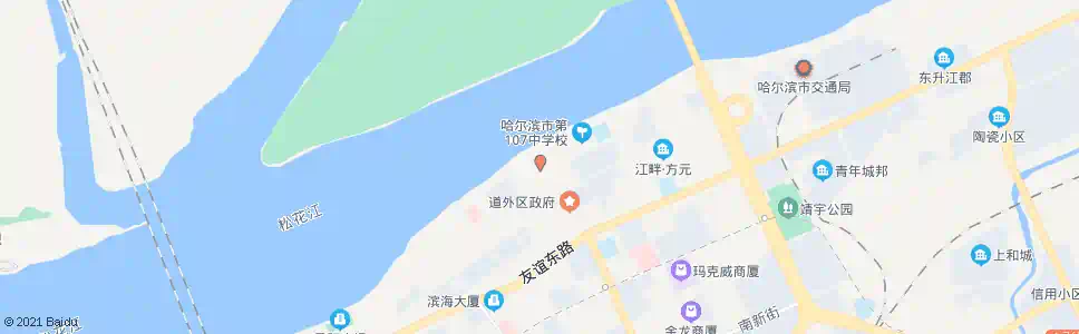 哈尔滨道外北十四道街_公交站地图_哈尔滨公交_妙搜公交查询2025