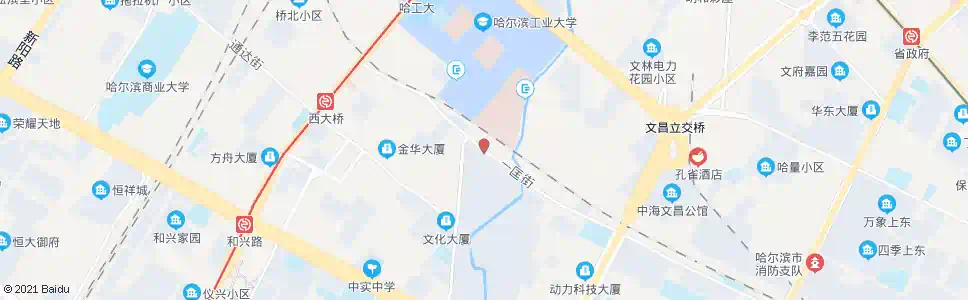 哈尔滨一匡街_公交站地图_哈尔滨公交_妙搜公交查询2025