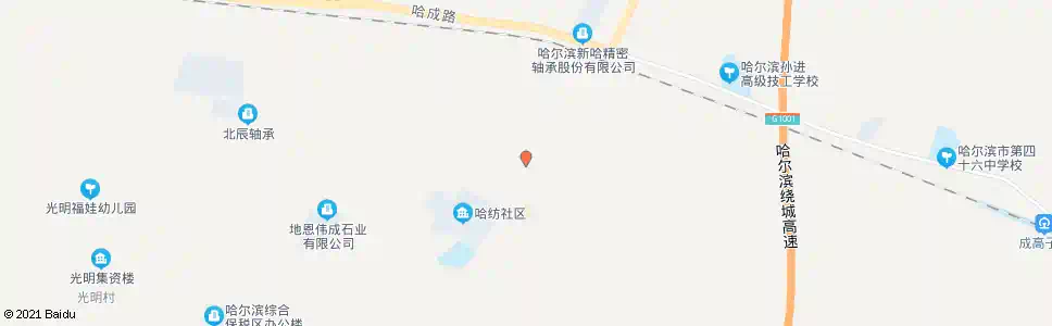 哈尔滨十万锭_公交站地图_哈尔滨公交_妙搜公交查询2025