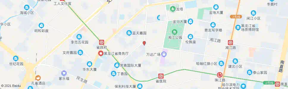 哈尔滨鸿翔路_公交站地图_哈尔滨公交_妙搜公交查询2025