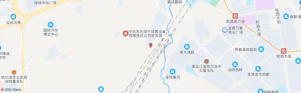 哈尔滨红星城B区_公交站地图_哈尔滨公交_妙搜公交查询2025