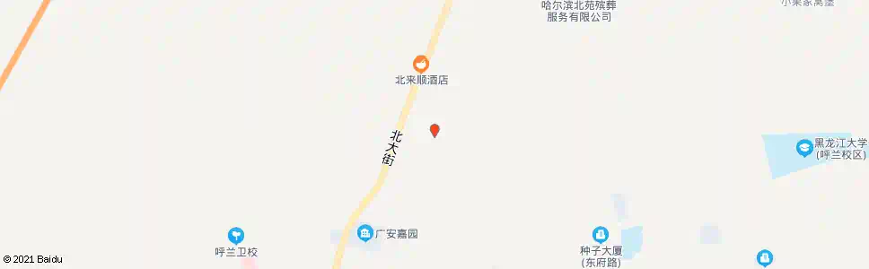 哈尔滨呼兰酒厂_公交站地图_哈尔滨公交_妙搜公交查询2025