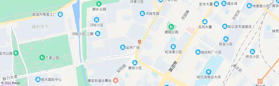哈尔滨钢铁街_公交站地图_哈尔滨公交_妙搜公交查询2025