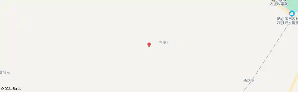 哈尔滨万友村_公交站地图_哈尔滨公交_妙搜公交查询2025