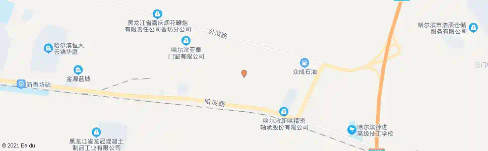 哈尔滨民主屯_公交站地图_哈尔滨公交_妙搜公交查询2025