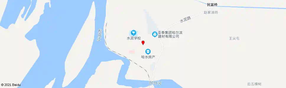 哈尔滨水泥厂文化宫_公交站地图_哈尔滨公交_妙搜公交查询2025