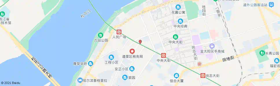 哈尔滨红专街_公交站地图_哈尔滨公交_妙搜公交查询2025