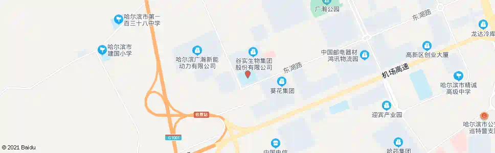 哈尔滨二十六职群力校区(禾丰牧业)_公交站地图_哈尔滨公交_妙搜公交查询2025