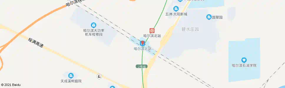 哈尔滨北兰旗_公交站地图_哈尔滨公交_妙搜公交查询2025
