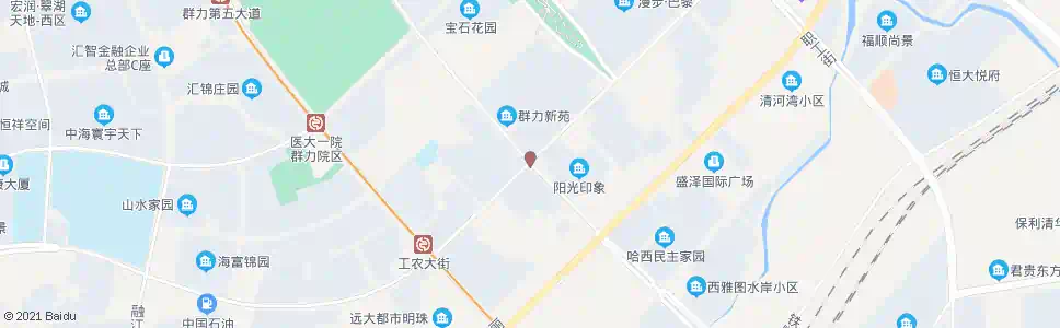 哈尔滨工农大街(兴江路路口)_公交站地图_哈尔滨公交_妙搜公交查询2025