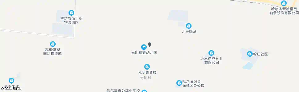 哈尔滨光明村_公交站地图_哈尔滨公交_妙搜公交查询2025