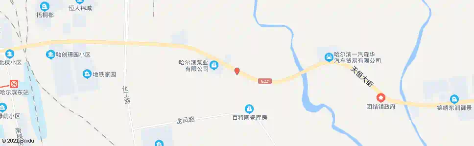 哈尔滨大顺驾校_公交站地图_哈尔滨公交_妙搜公交查询2025