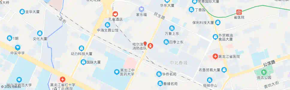 哈尔滨和平桥_公交站地图_哈尔滨公交_妙搜公交查询2025