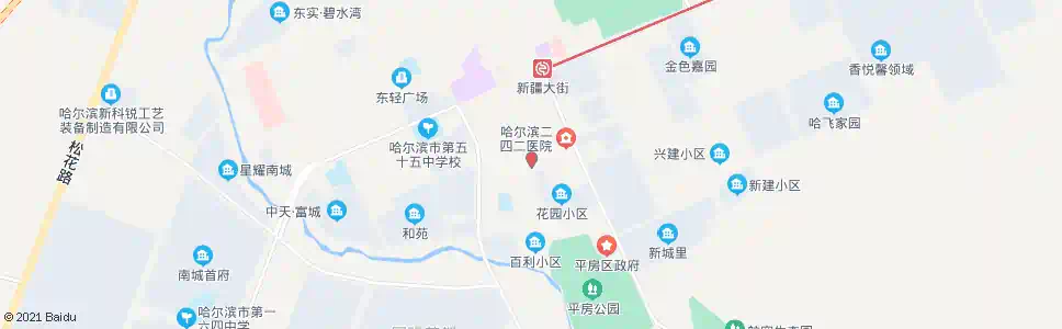 哈尔滨建文街_公交站地图_哈尔滨公交_妙搜公交查询2025