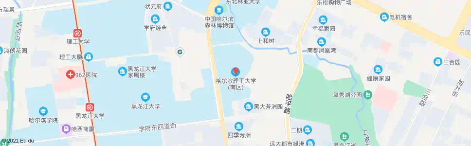 哈尔滨哈理工大学(南学区)_公交站地图_哈尔滨公交_妙搜公交查询2025
