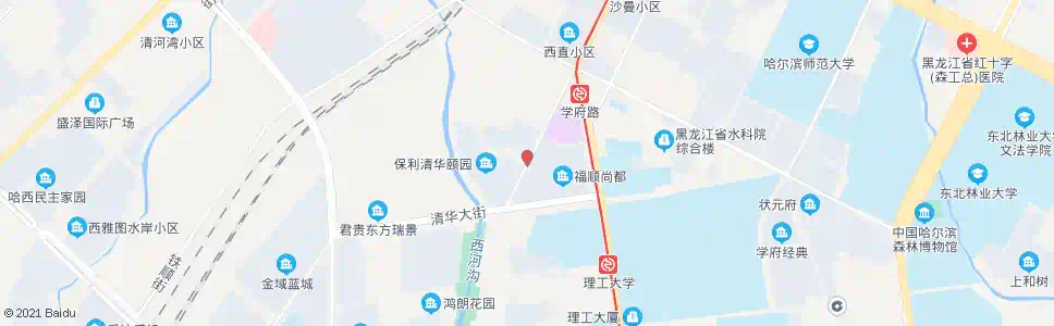 哈尔滨自兴街_公交站地图_哈尔滨公交_妙搜公交查询2025