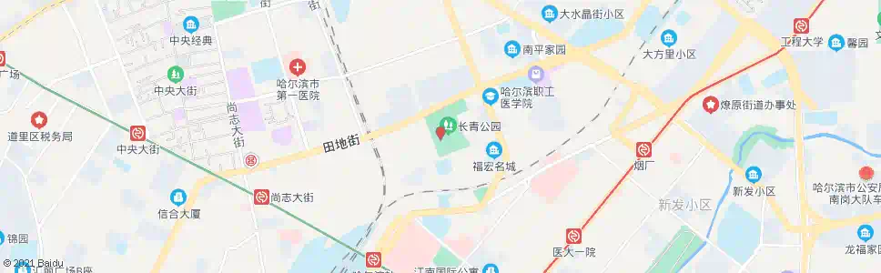 哈尔滨市八区体育中心_公交站地图_哈尔滨公交_妙搜公交查询2025