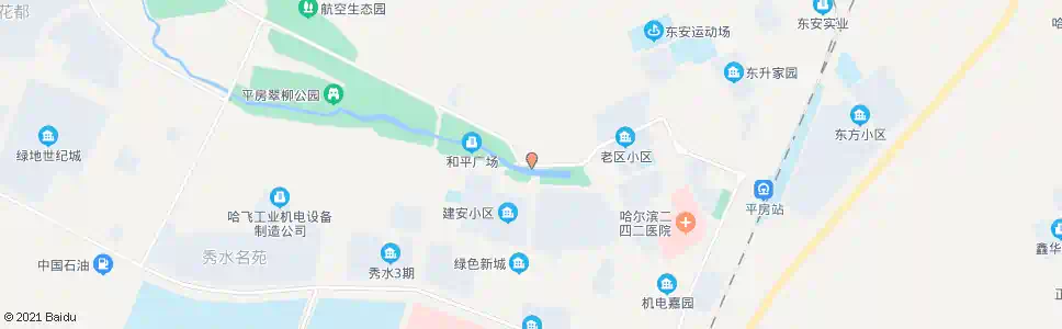 哈尔滨建安街_公交站地图_哈尔滨公交_妙搜公交查询2025