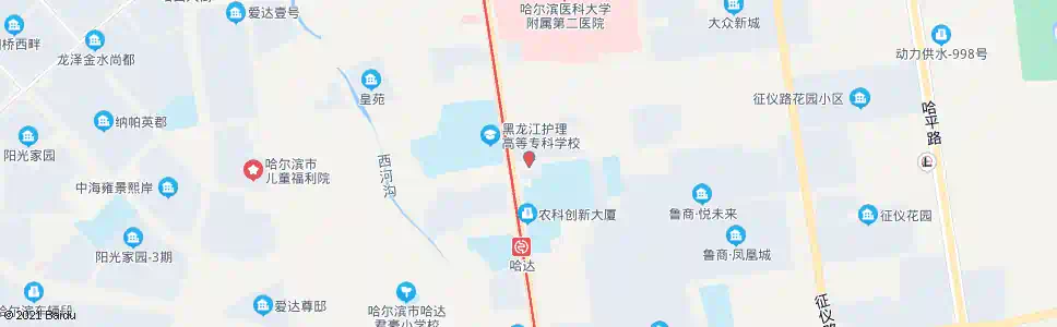 哈尔滨农科院_公交站地图_哈尔滨公交_妙搜公交查询2025