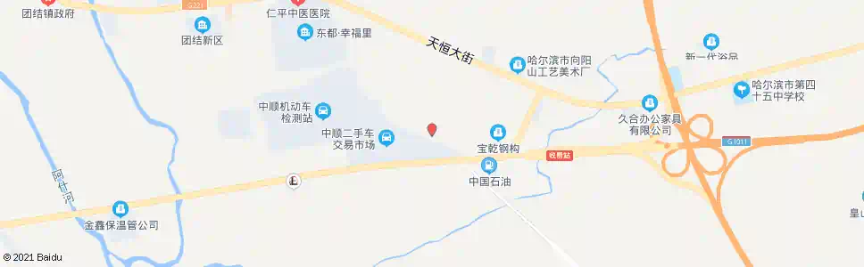 哈尔滨织布二厂_公交站地图_哈尔滨公交_妙搜公交查询2025