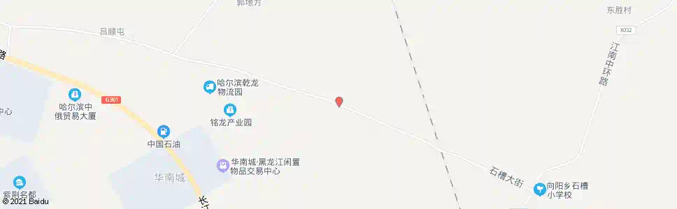 哈尔滨杨鸿业村_公交站地图_哈尔滨公交_妙搜公交查询2025