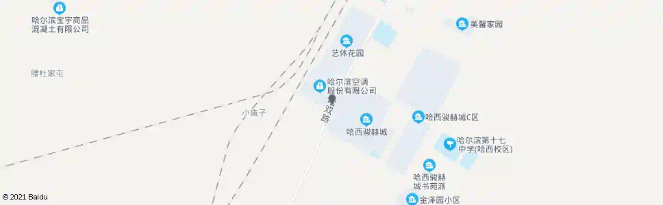 哈尔滨四百米_公交站地图_哈尔滨公交_妙搜公交查询2025