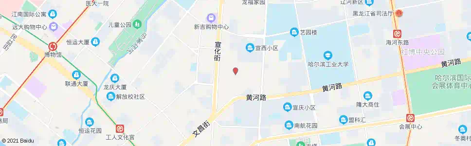 哈尔滨芦家街(十字街口)_公交站地图_哈尔滨公交_妙搜公交查询2025