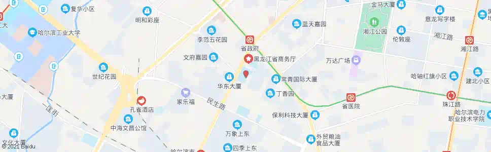 哈尔滨168中学_公交站地图_哈尔滨公交_妙搜公交查询2025