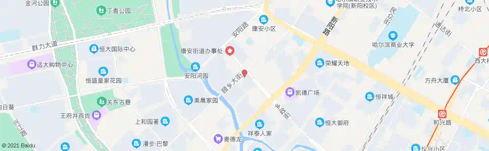 哈尔滨世纪联华_公交站地图_哈尔滨公交_妙搜公交查询2025