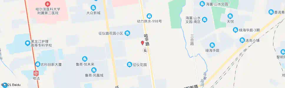 哈尔滨农机站_公交站地图_哈尔滨公交_妙搜公交查询2025