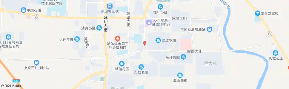 哈尔滨绿波西门_公交站地图_哈尔滨公交_妙搜公交查询2025