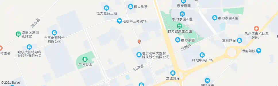 哈尔滨洪湖路(崂山路口)_公交站地图_哈尔滨公交_妙搜公交查询2025